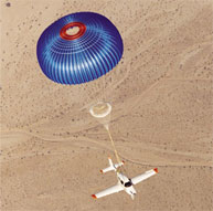 Cirrus parachute deployment