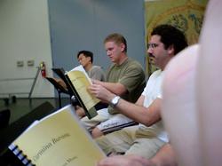 Carmina Burana rehearsal