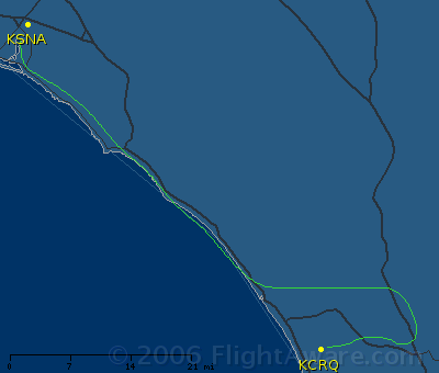 Flight track