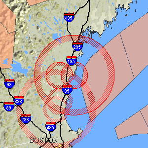 A current Presidential TFR in Maine
