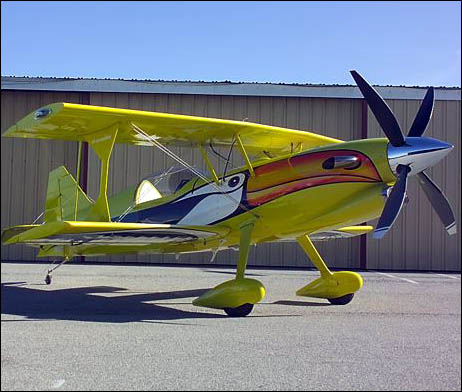 Turbine Toucan biplane