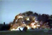 B-52 crashes at the Fairchild AFB