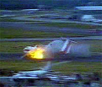 Crash during a commuter aircraft demonstration