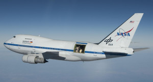 The SOFIA airborne observatory.