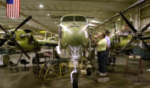 The human touch: building airplanes in the 21st century still means doing it by hand.