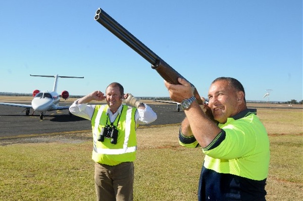 I knew bird strikes are a serious hazard for aircraft. What I didn't know was the large-gauge method some airports use to keep them away.