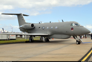 This Lockheed-modified G-III is used for ISR missions.