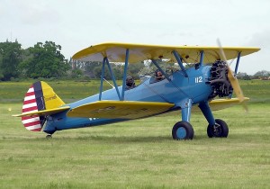 The Stearman is a World War II-era, fabric-covered radial engine tailwheel trainer.